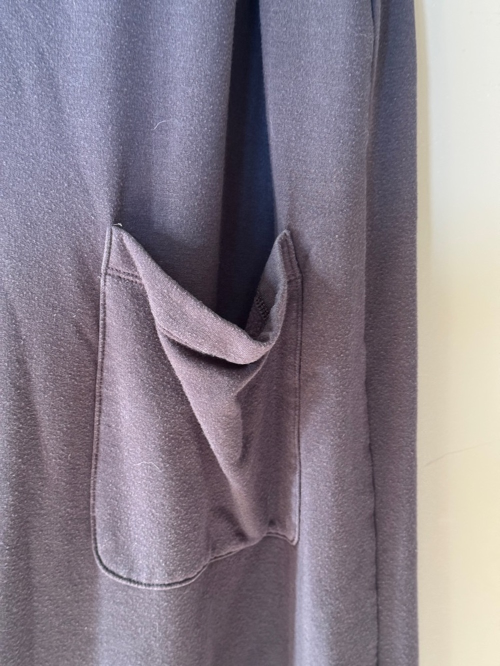 Madewell MWL Charcoal Gray Cozy Jumpsuit - Picture 3 of 3